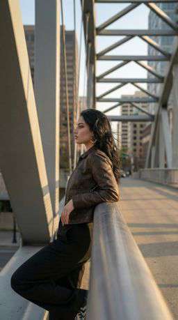 KV Leather - Pedestrian Bridge [VAR:2] [Rotated 55° Left]